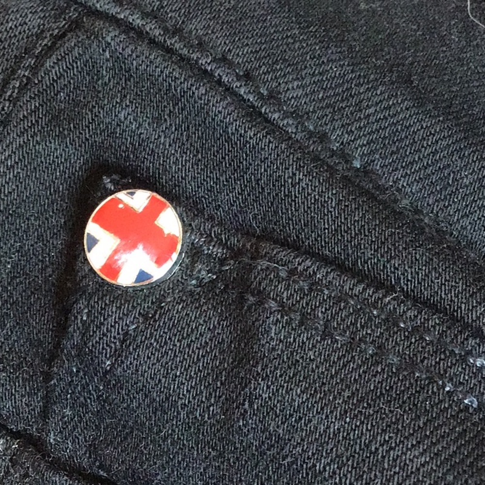 HUDSON JEANS BLACK SKINNY JEAN - Picture 7 of 7